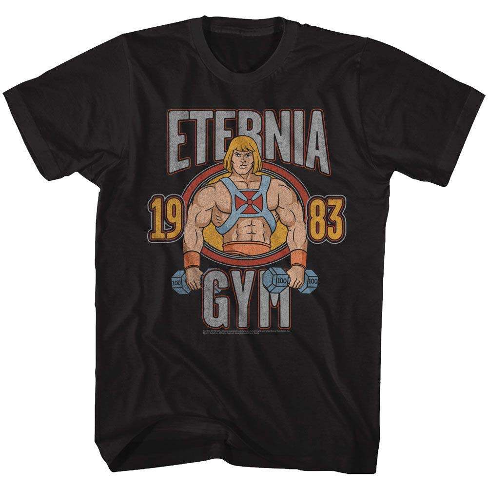 Masters Of The Universe He Man Gym T-shirt Front