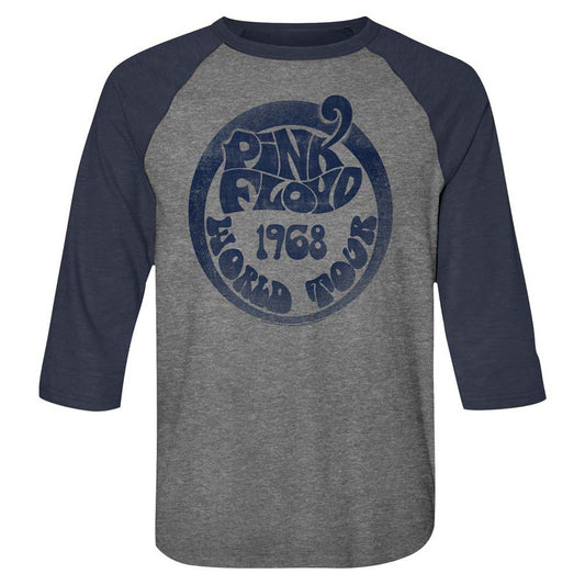 Pink Floyd 1968 World Tour Baseball Jersey Front