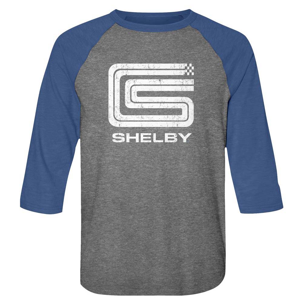 Carroll Shelby Logo Baseball Jersey Front
