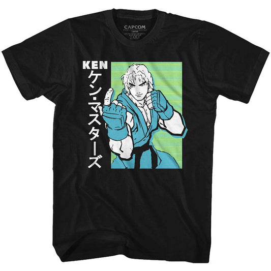Street Fighter Ken T-shirt Front