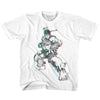 Glitch Fighter Kids Childrens T-shirt