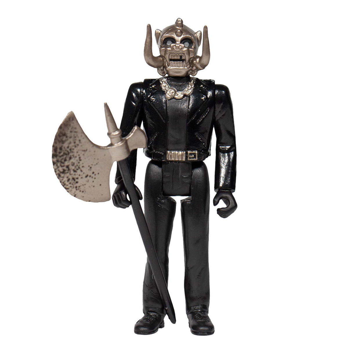 Motorhead Super7 Black-On-Black Metal War-Pig 3.75" ReAction Figure Action Figure Back