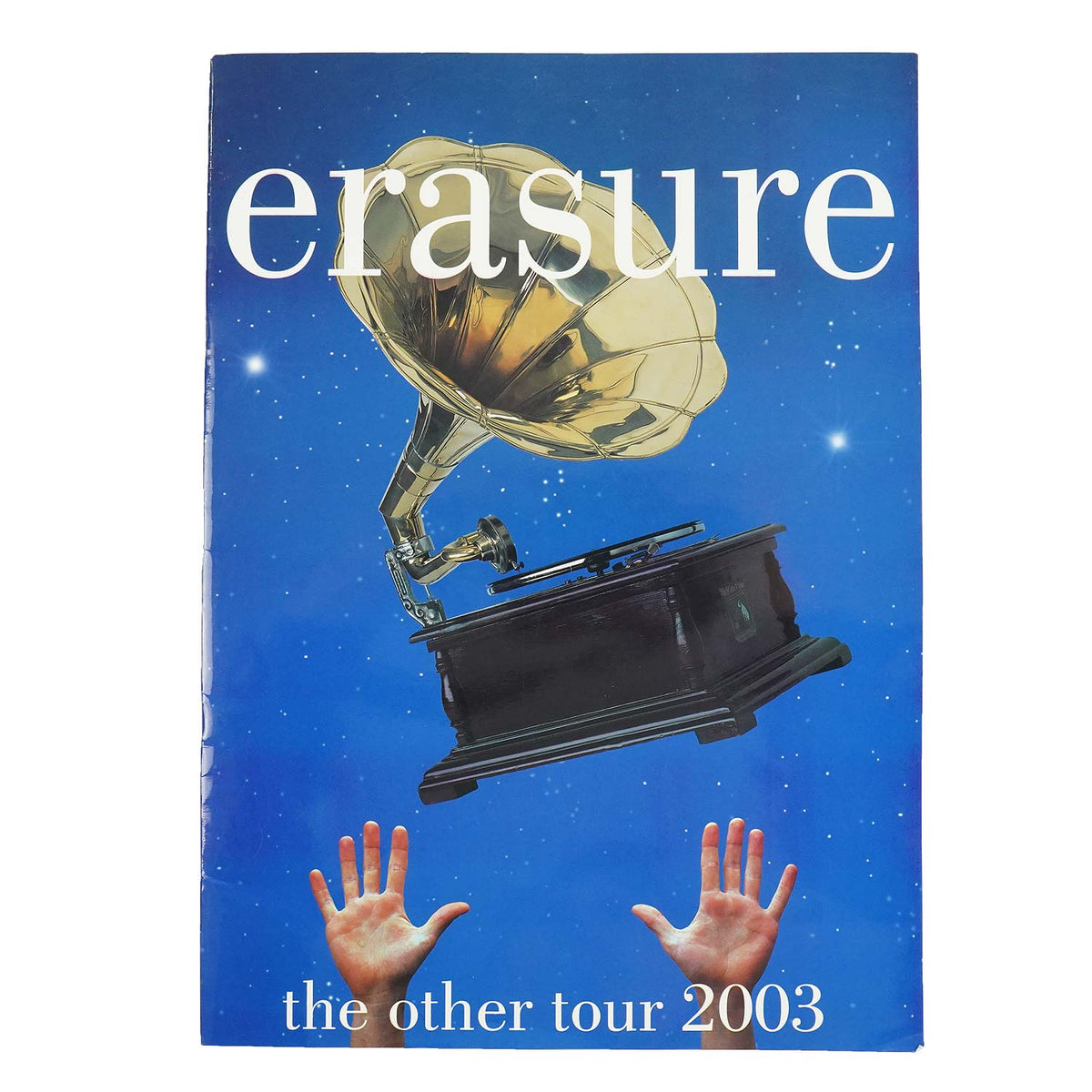 Erasure Tour Book Front
