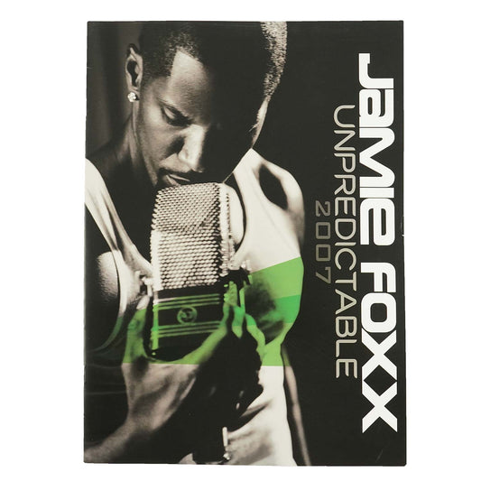 Jamie Foxx Unpredictable 2007 Tour Book Front