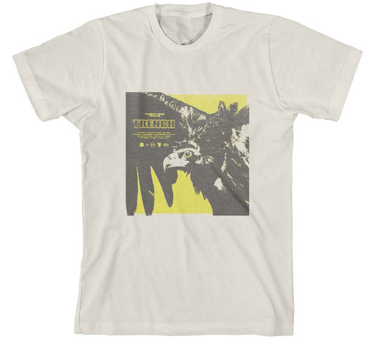 Twenty One Pilots Trench Cover (Natural) T-shirt Front