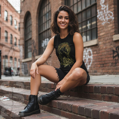 Reaper Ladies Muscle Tank Womens Tank