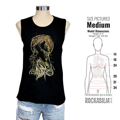 Reaper Ladies Muscle Tank Womens Tank