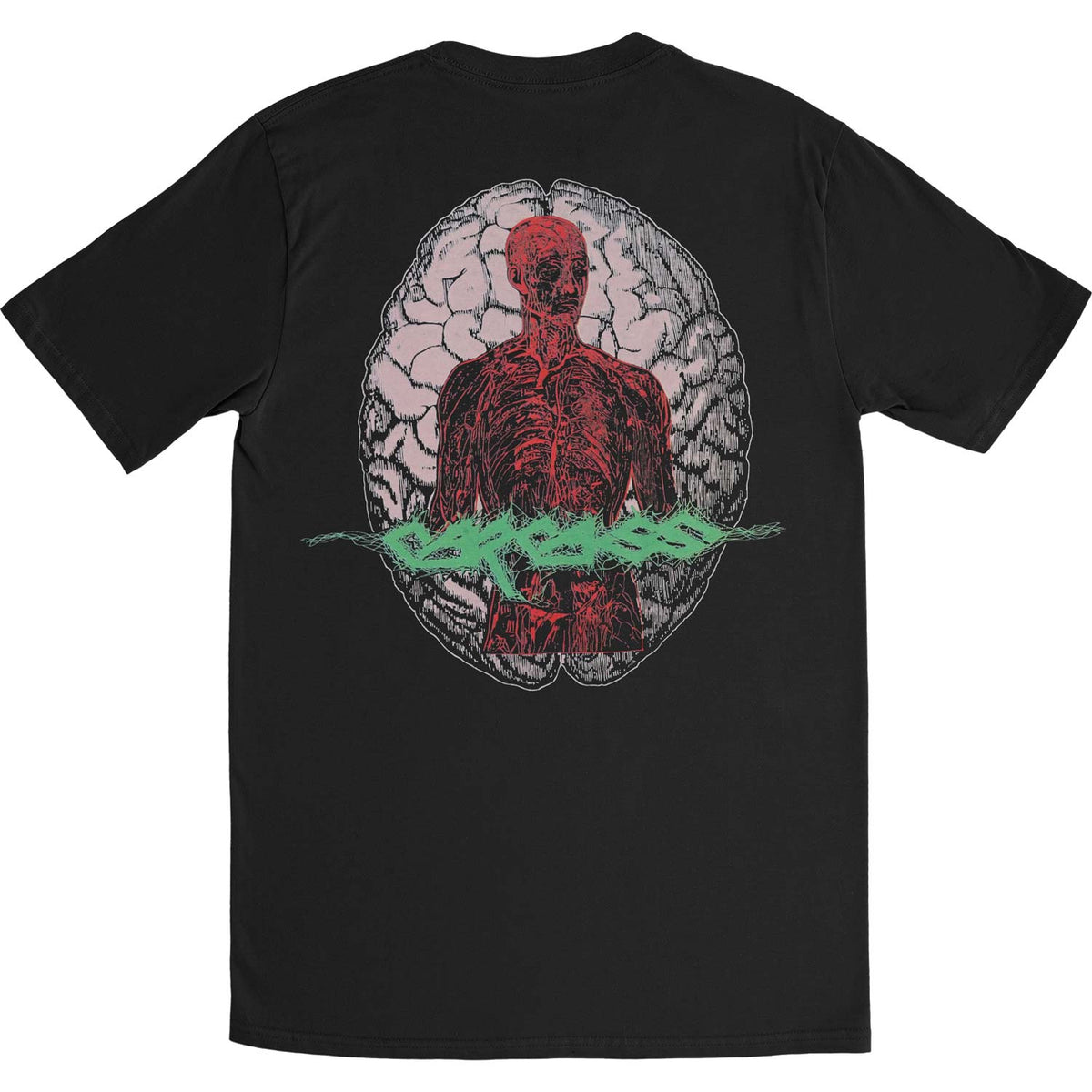 Carcass Cabeza Slim Fit T-shirt Back