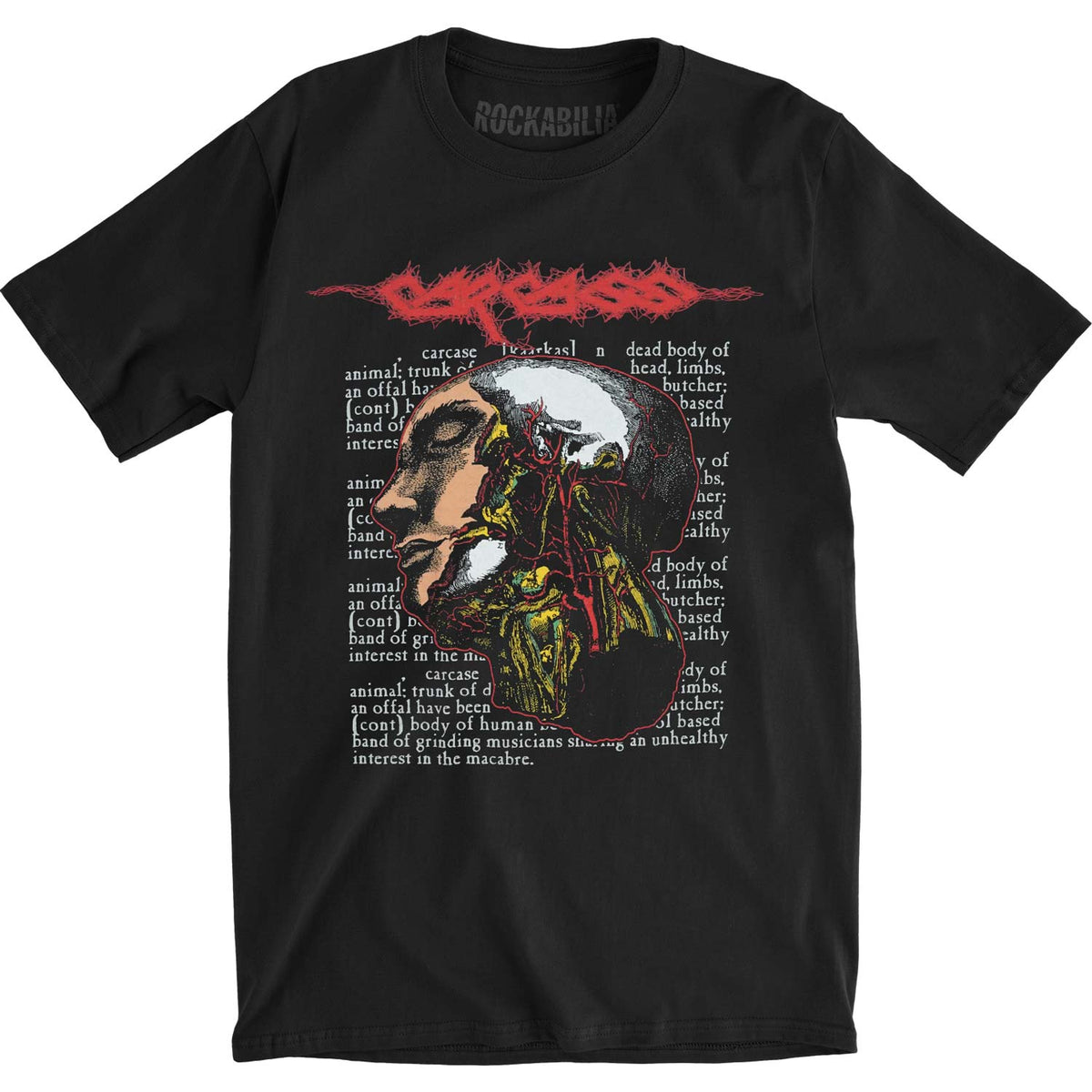 Carcass Cabeza Slim Fit T-shirt Front