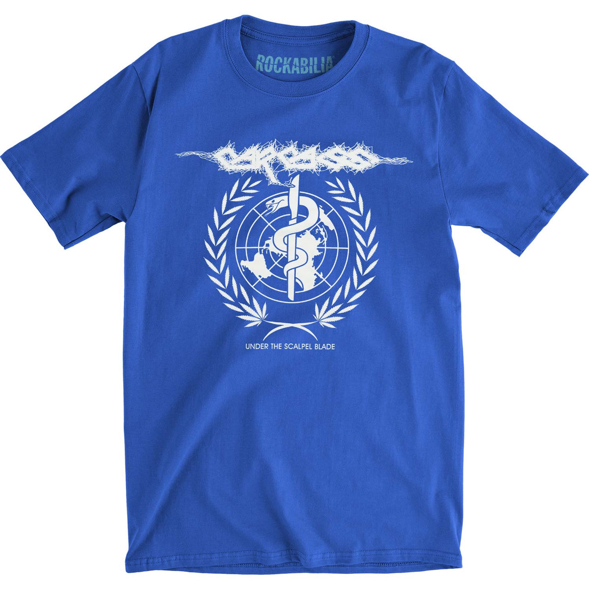 Carcass Under The Scalpel Blade Slim Fit T-shirt Front