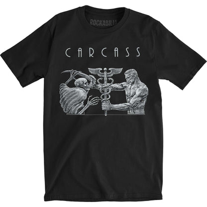 Carcass Life And Death Slim Fit T-shirt Front