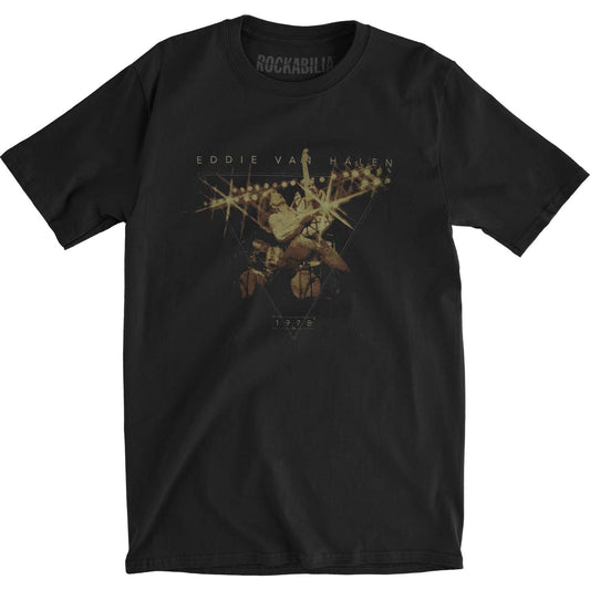 Van Halen EVH Triangle Tee Vintage T-shirt Front