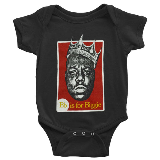Notorious B.I.G. B is for Biggie Bodysuit Front