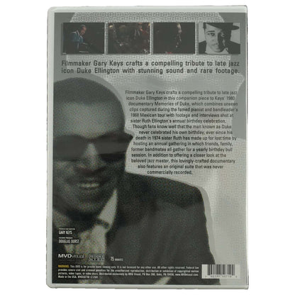 Duke Ellington Reminiscing In Tempo DVD Back