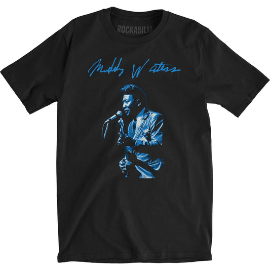 Muddy Waters Live Slim Fit T-shirt Front