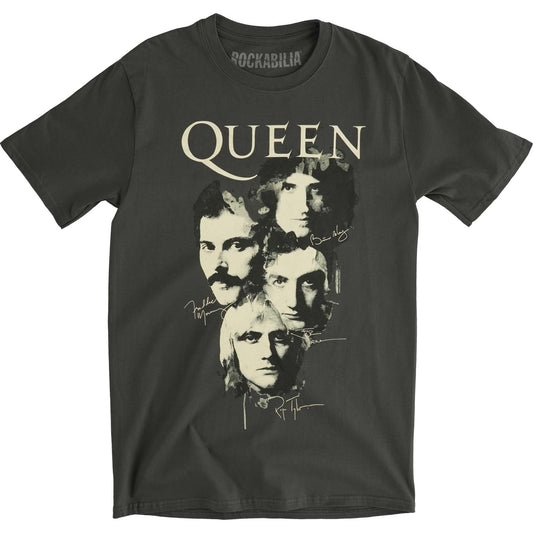 Queen Autographs Vintage T-shirt Front