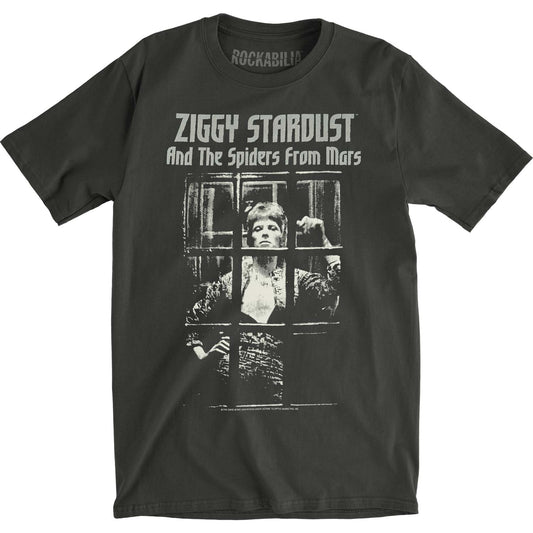 David Bowie Ziggy Stardust Spiders From Mars Vintage T-shirt Front