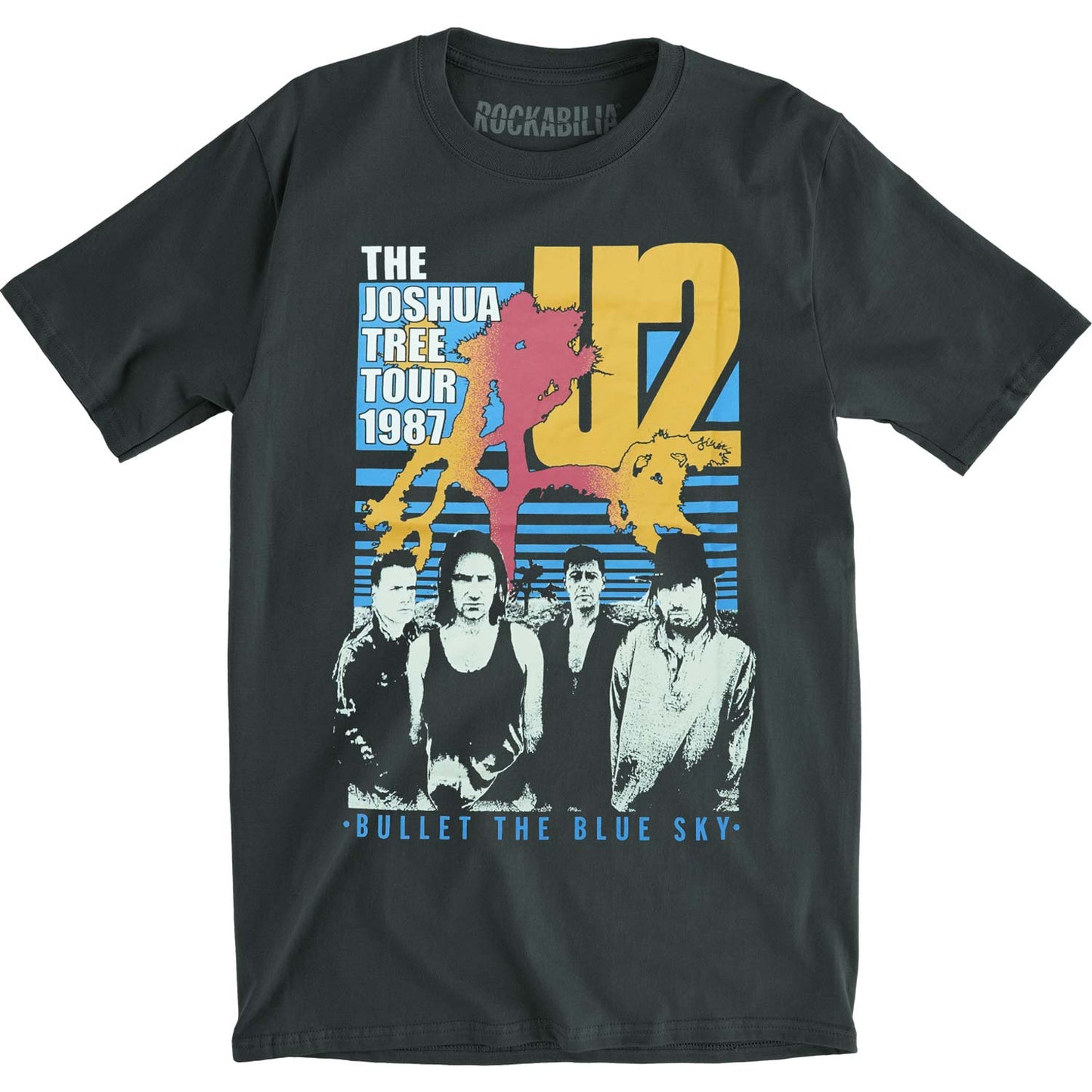 U2 Joshua Tree Tour Vintage T-shirt Front
