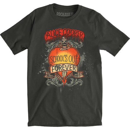 Alice Cooper School's Out Vintage T-shirt Front