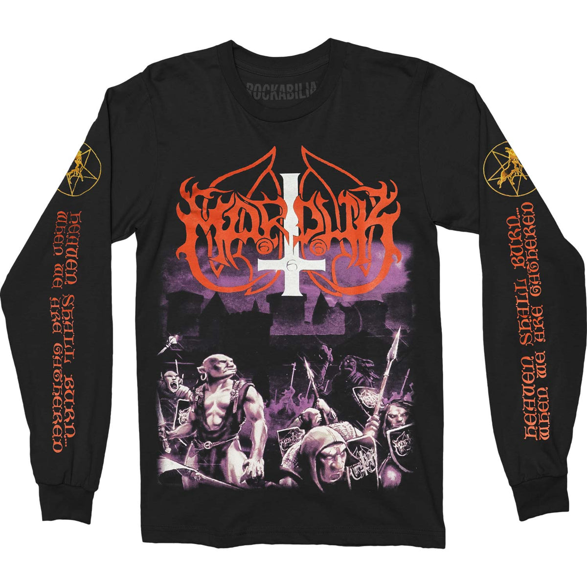 Marduk Heaven Shall Burn Long Sleeve Front