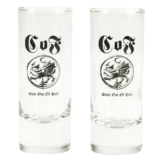 Cradle Of Filth Cruelty And The Beast Shot Glass Set Front