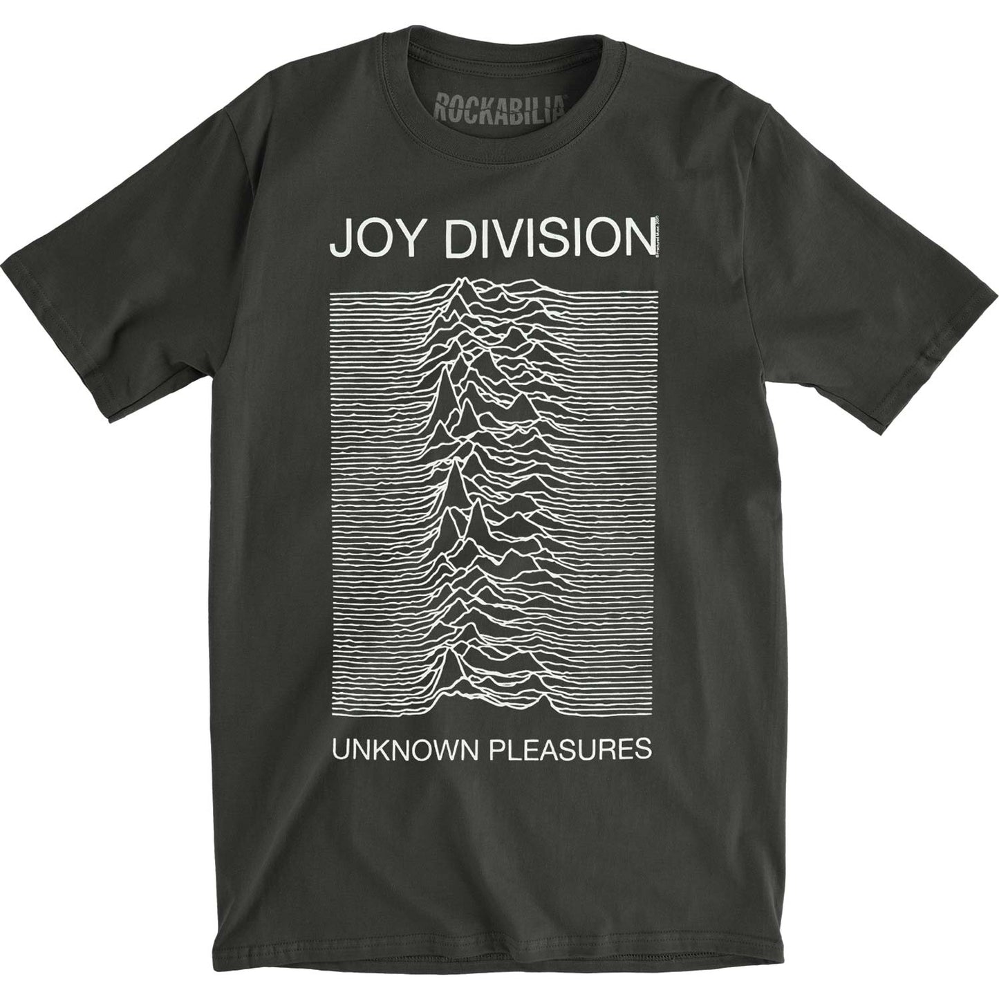 Joy Division Unknown Pleasures Vintage T-shirt Front