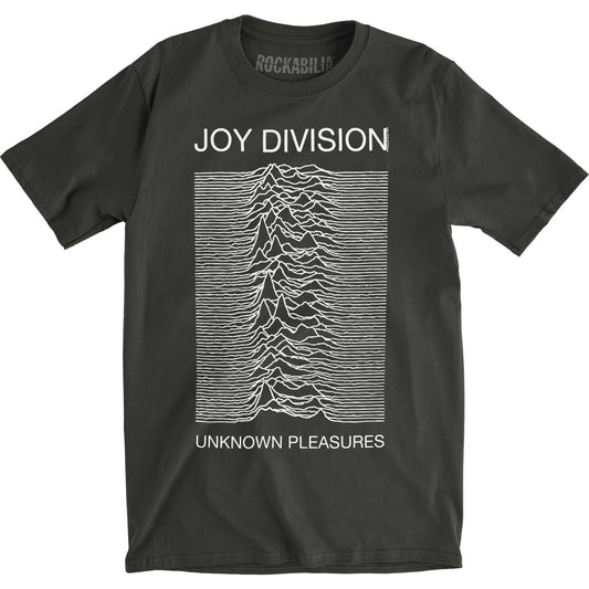 Joy Division Unknown Pleasures Vintage T-shirt Front