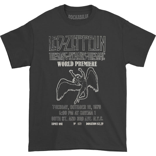 Led Zeppelin The Song Remains Vintage T-shirt Front