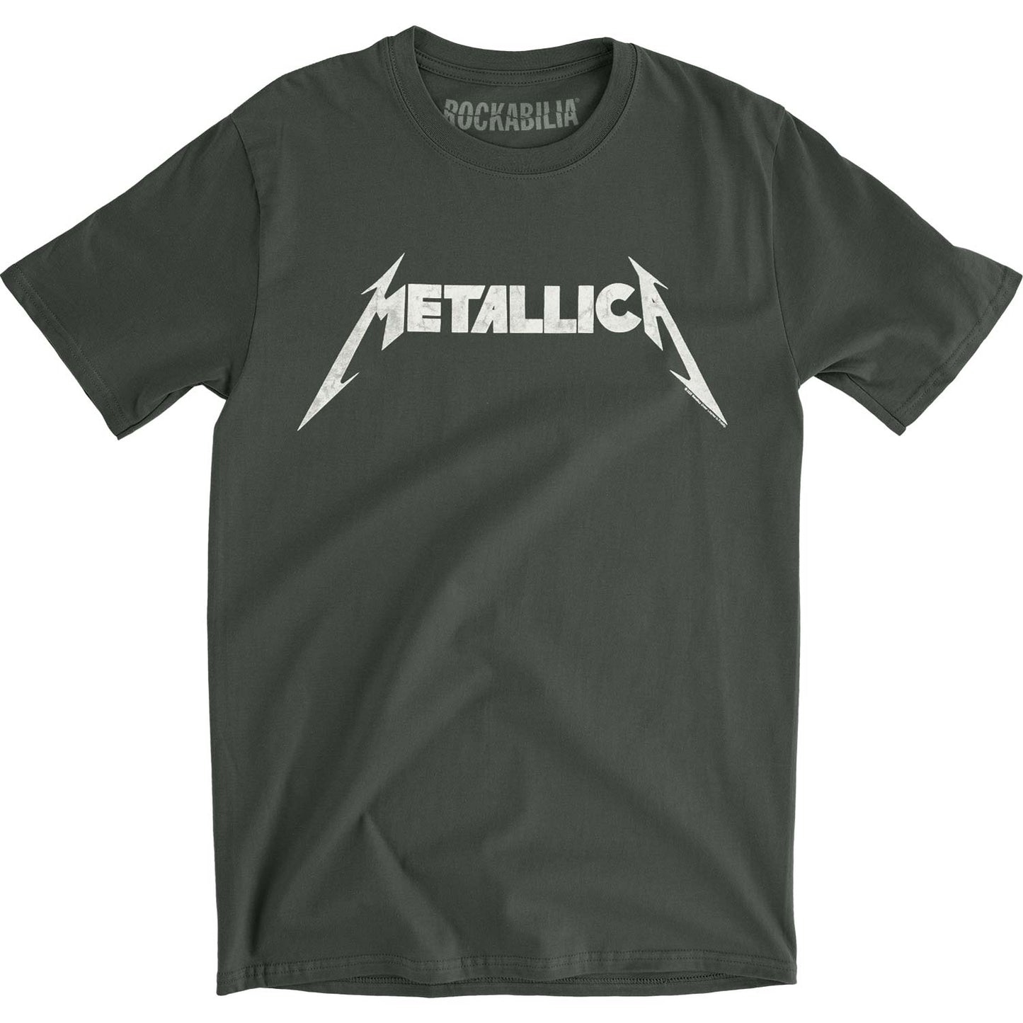 Metallica Logo Vintage T-shirt Front