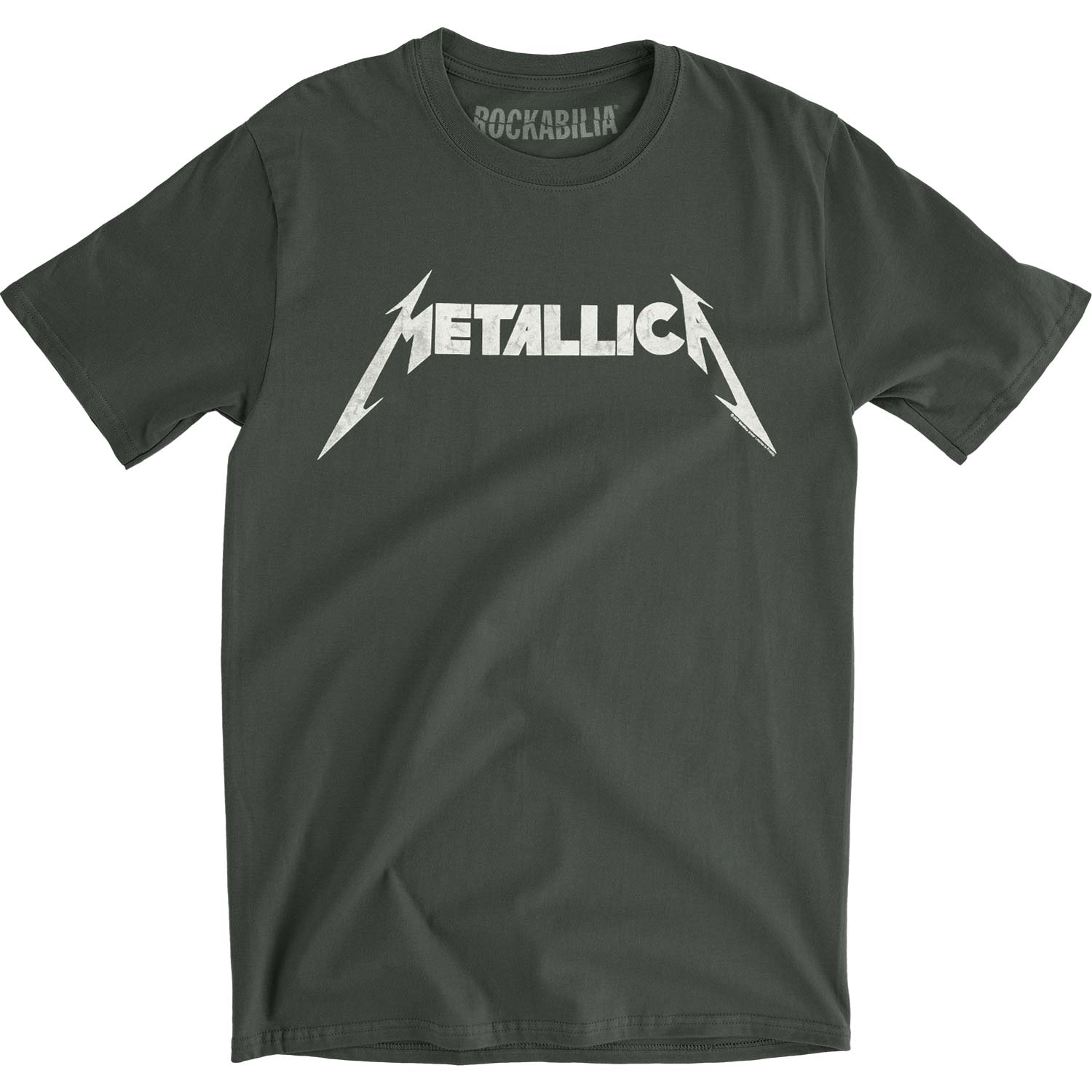 Metallica Logo Vintage T-shirt Front