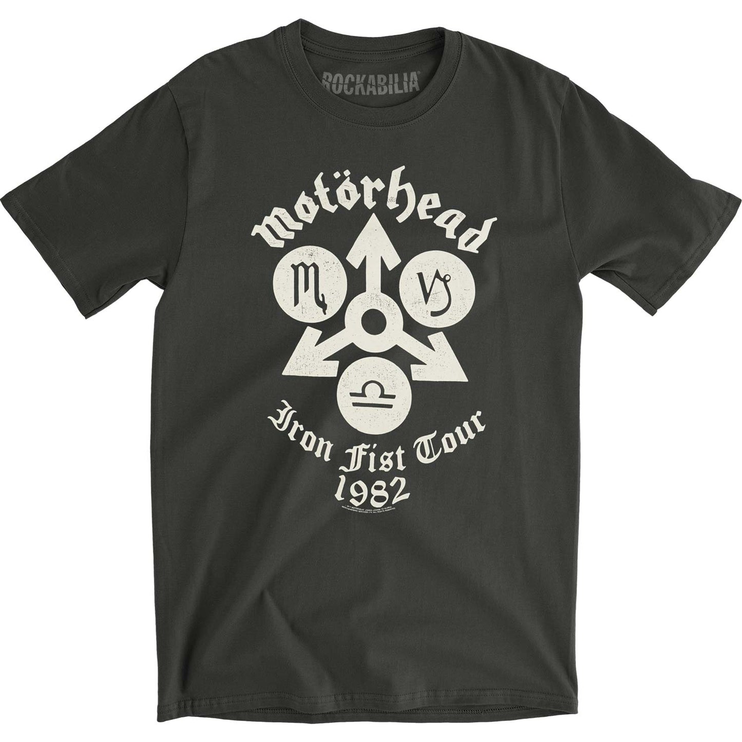 Motorhead Iron Fist Vintage T-shirt Front
