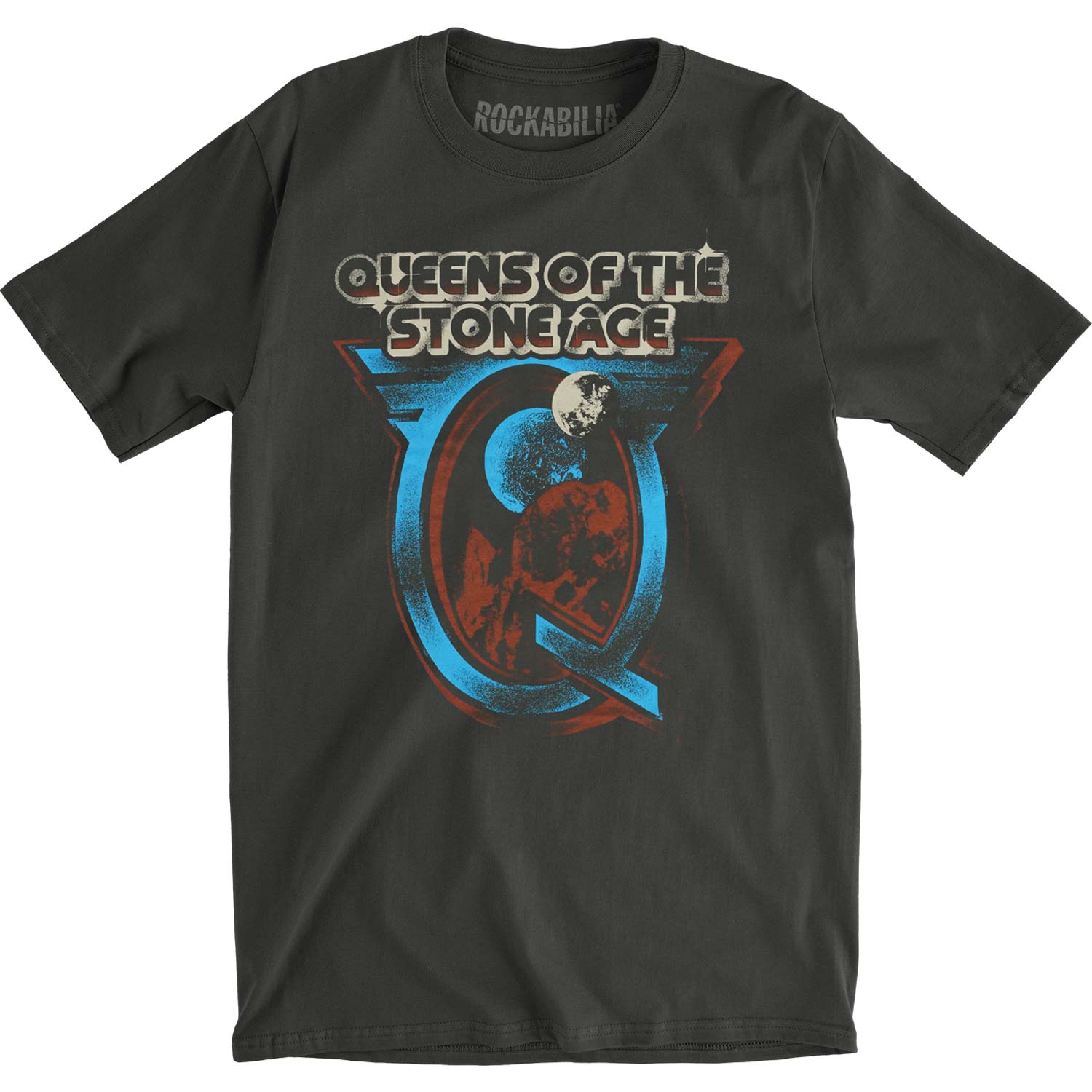 Queens Of The Stone Age Outer Vintage T-shirt Front