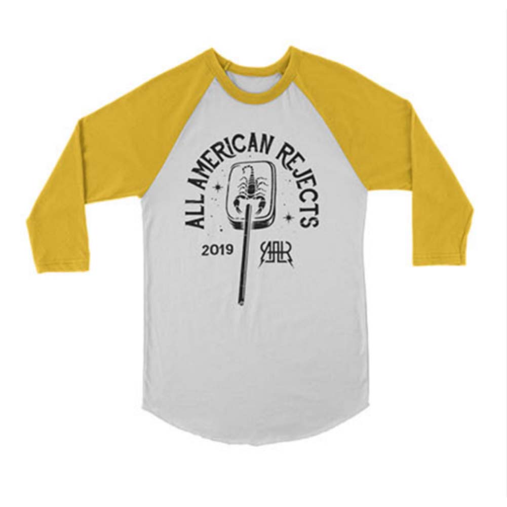 All - American Rejects Scorpion Raglan Baseball Jersey Front