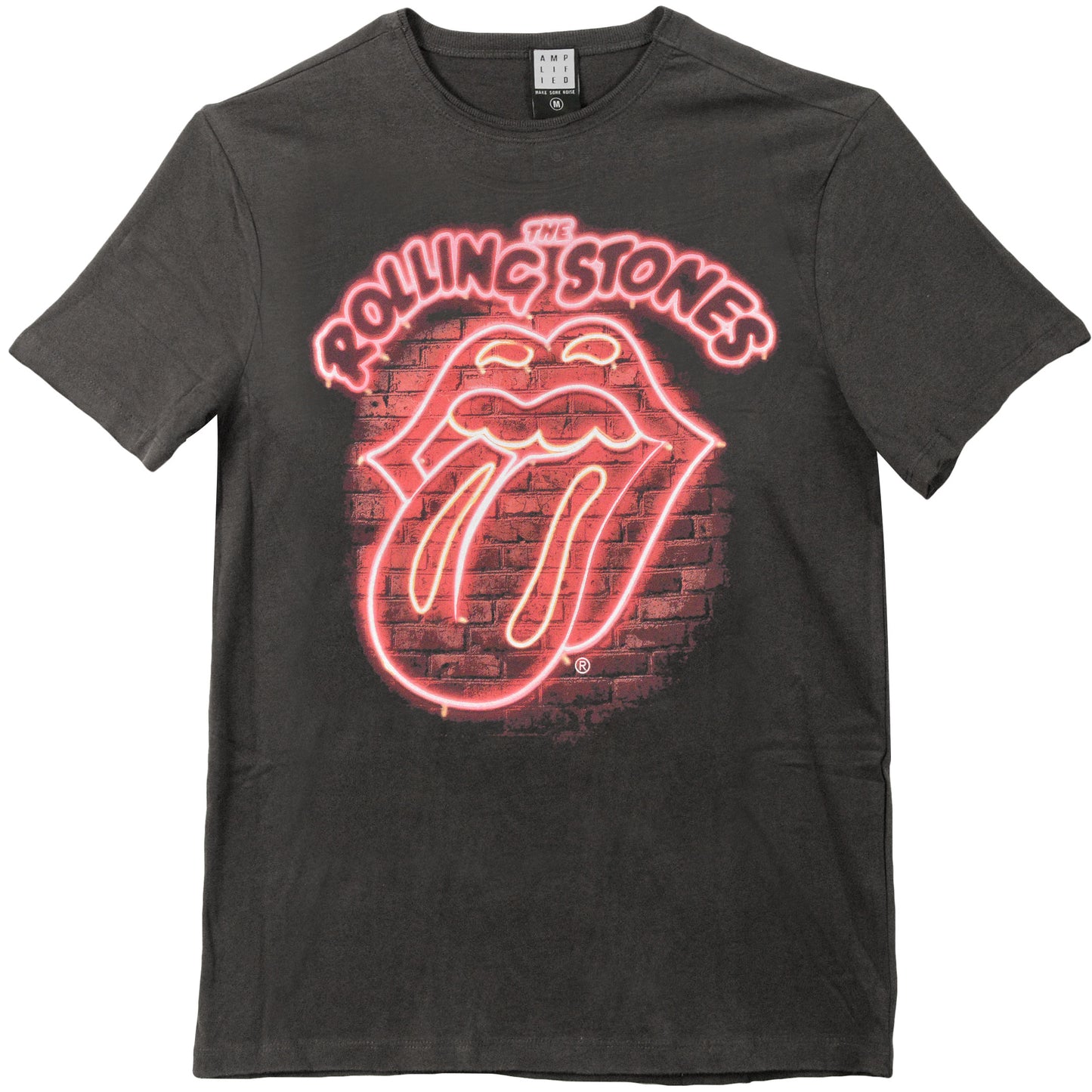 Rolling Stones Neon Light Vintage T-shirt Front