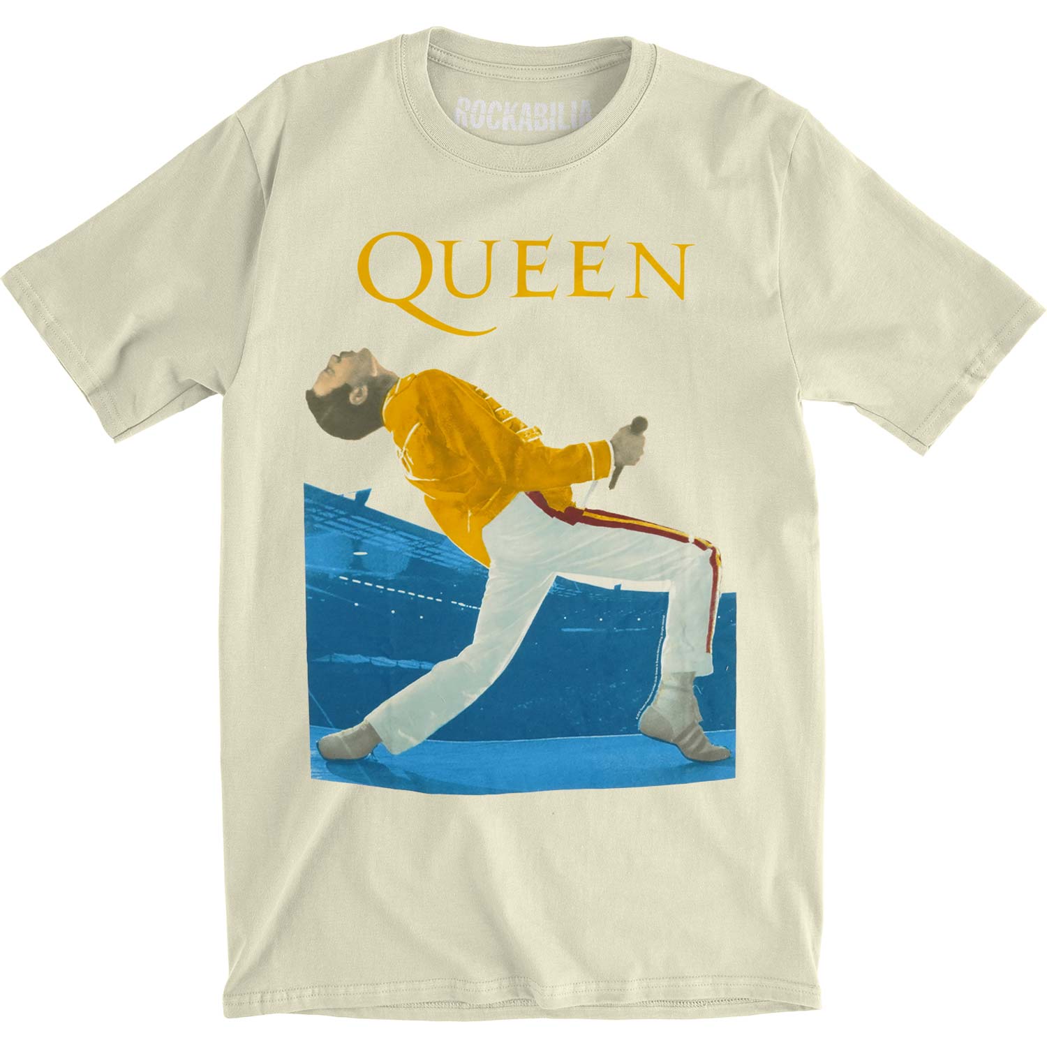 Queen Freddie Mercury Triangle Vintage T-shirt Front