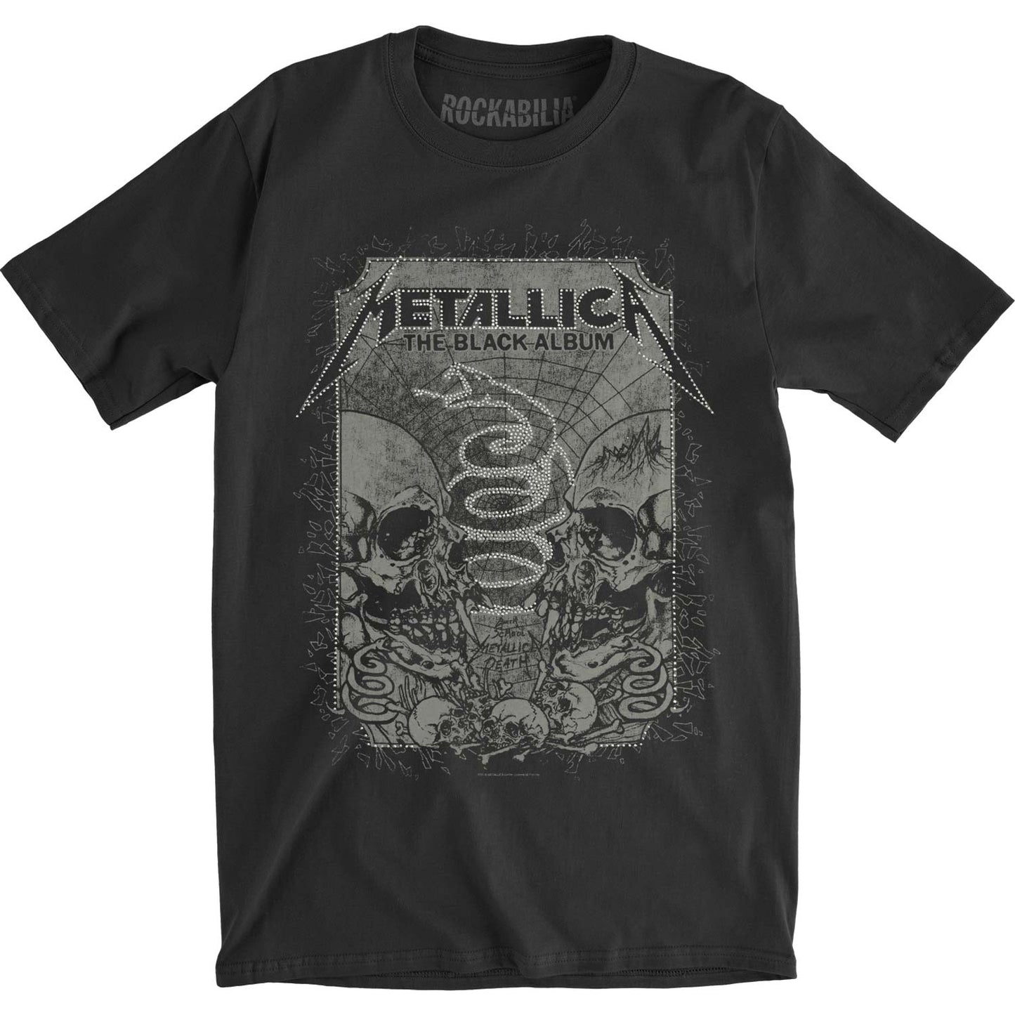 Metallica The Black Album Vintage T-shirt Front