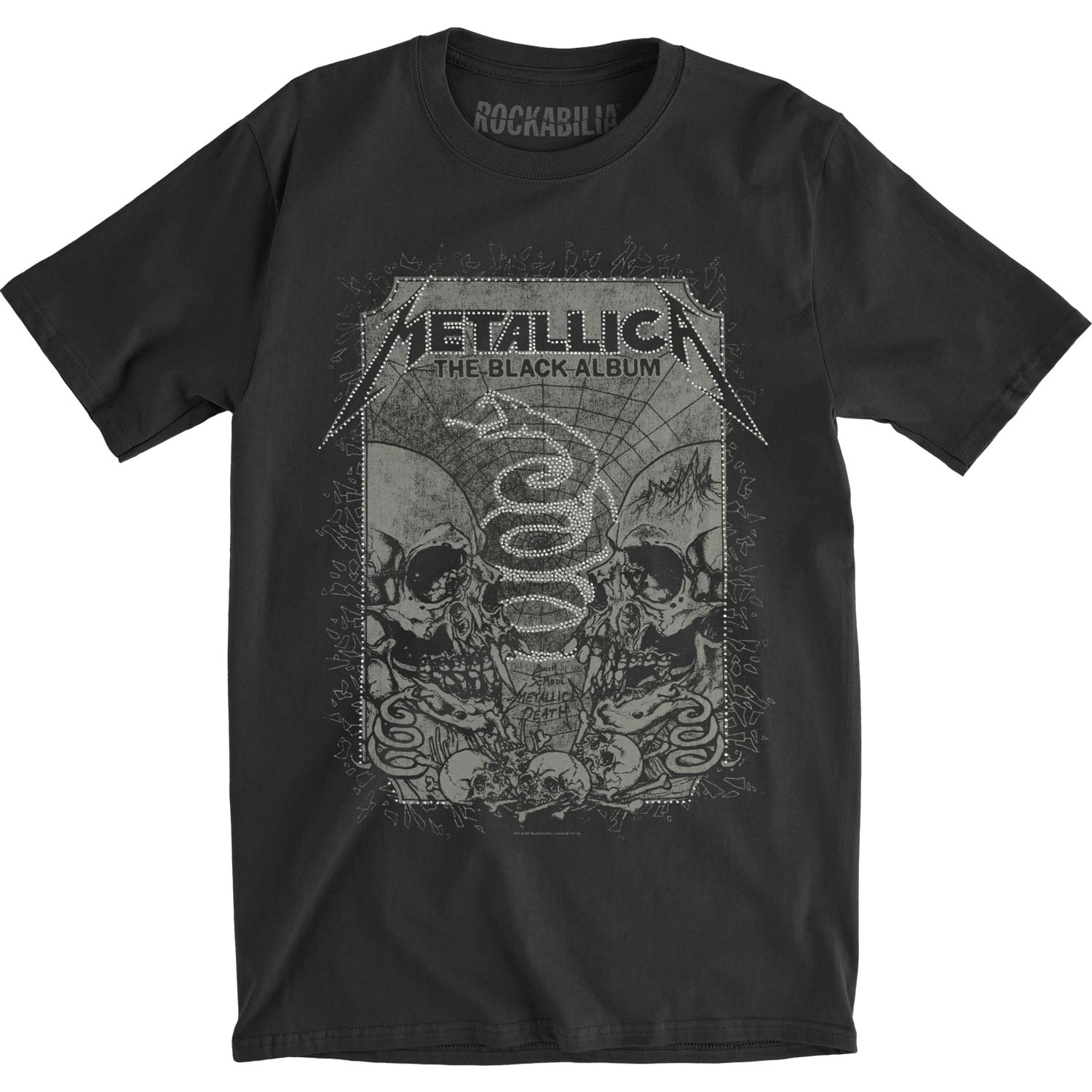 Metallica The Black Album Vintage T-shirt Front