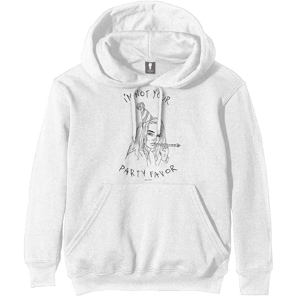 Billie Eilish Party Favor Hooded Sweatshirt Front
