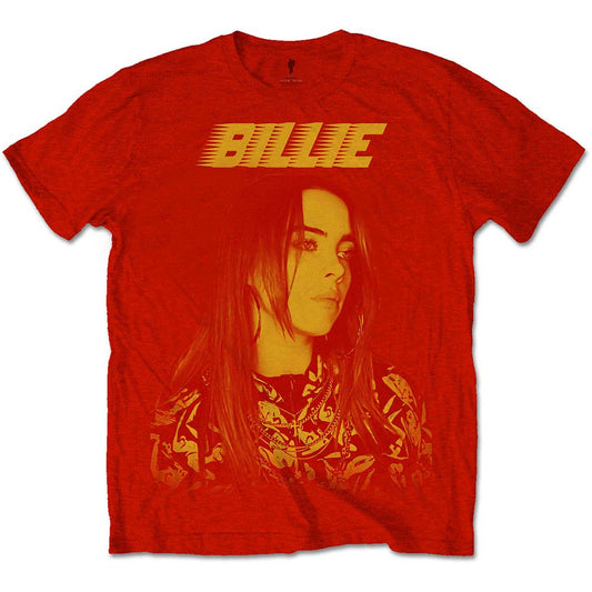 Billie Eilish Racer Logo Jumbo T-shirt Front