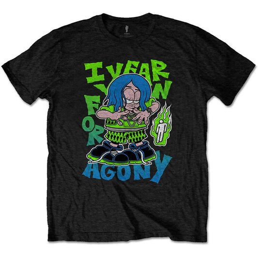 Billie Eilish Agony Slim Fit T-shirt Front