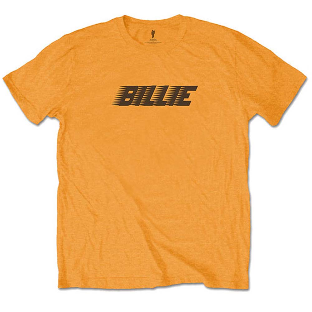 Billie Eilish Racer Logo & Blohsh (Back Print) Slim Fit T-shirt Front