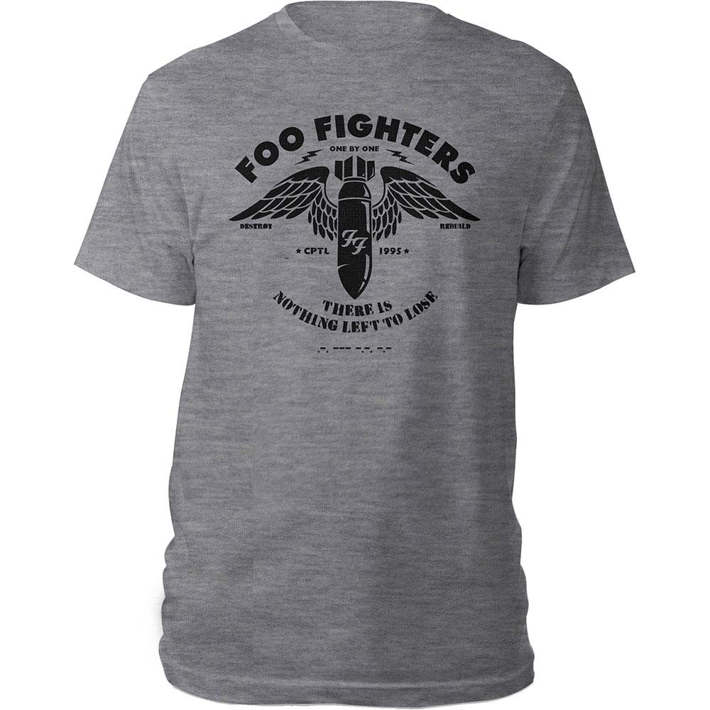 Foo Fighters Stencil Slim Fit T-shirt Front