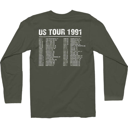 Guns N Roses Hollywood Tour (Back & Arm Print) Long Sleeve Back