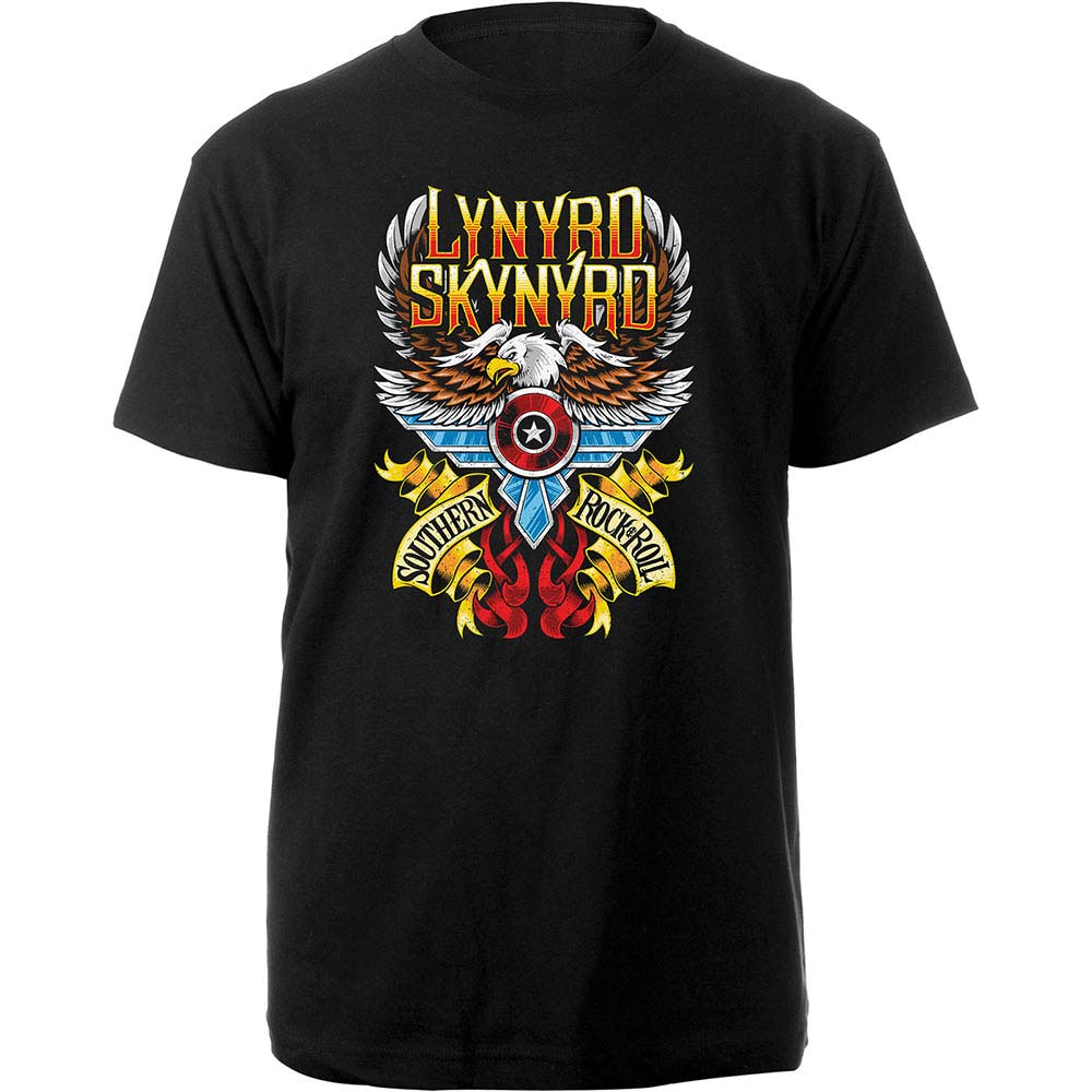 Lynyrd Skynyrd Southern Rock & Roll Slim Fit T-shirt Front