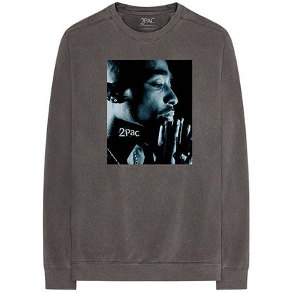 Tupac Changes Side Photo (Back Print) Long Sleeve Front
