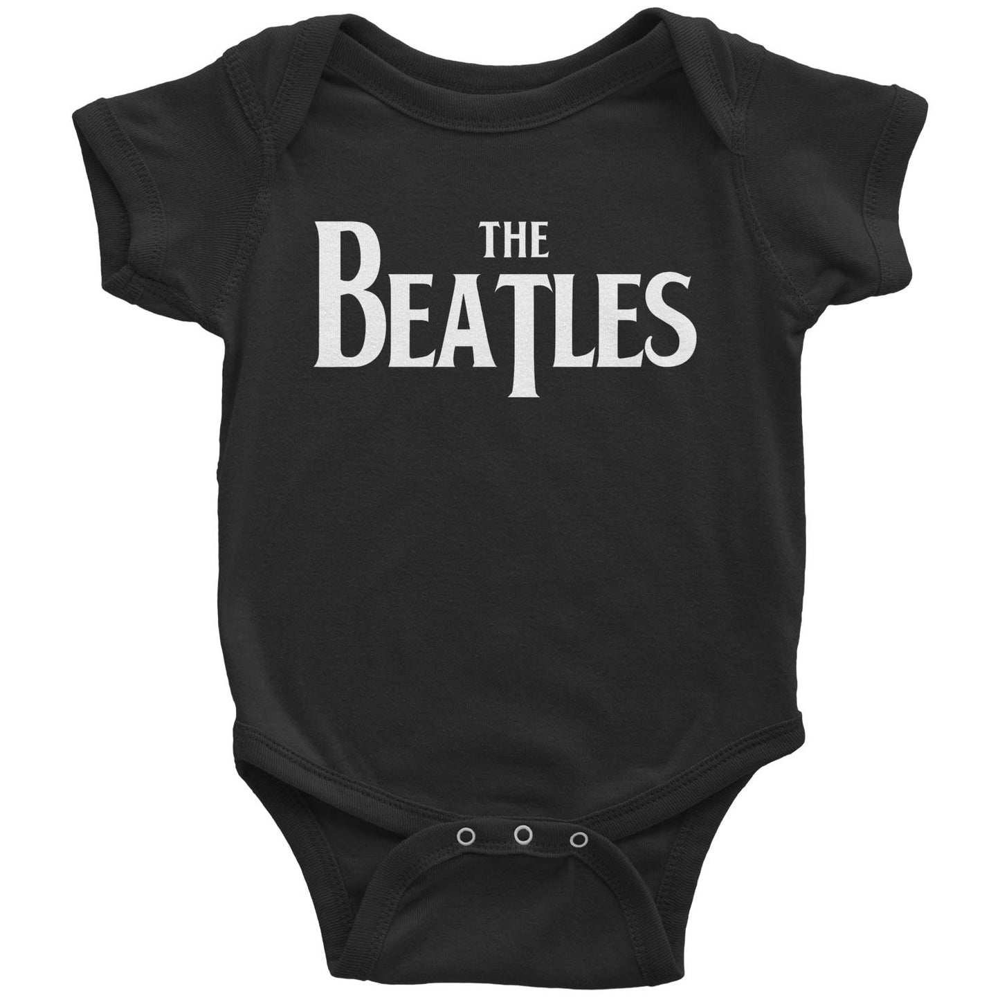 Beatles Logo Creeper Bodysuit Front