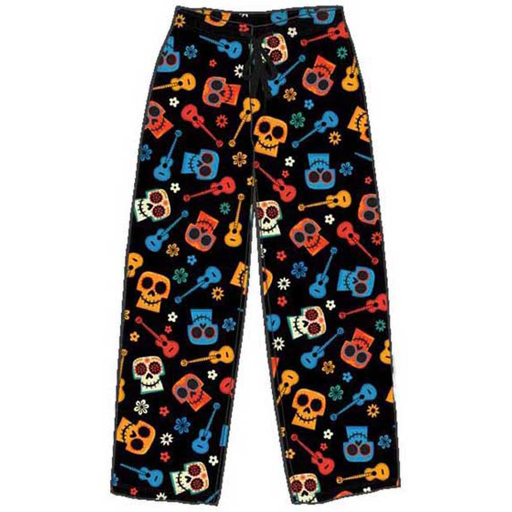 Coco Sugar Skull Lounge Pants Front