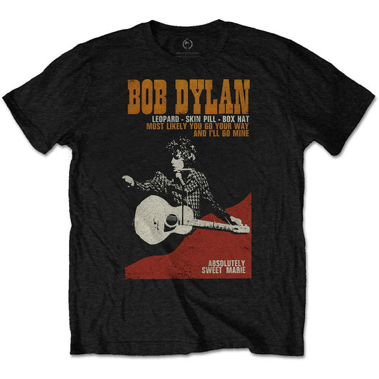 Bob Dylan Sweet Marie Slim Fit T-shirt Front
