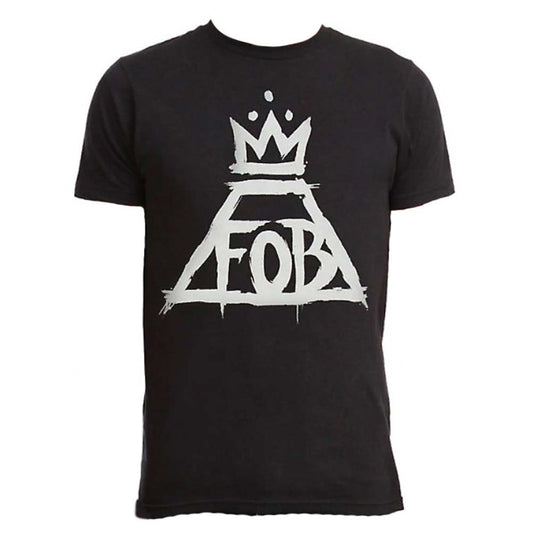Fall Out Boy Crown Logo Slim Fit T-shirt Front