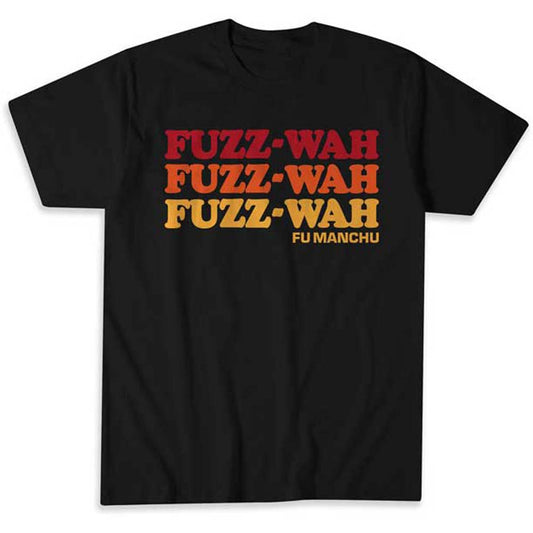 Fu Manchu Fuzz-Wah T-shirt Front